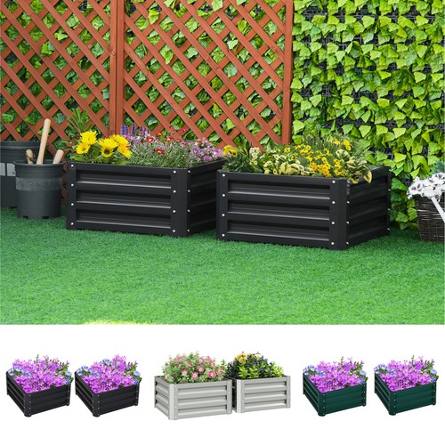 Set raised garden - raised, bed