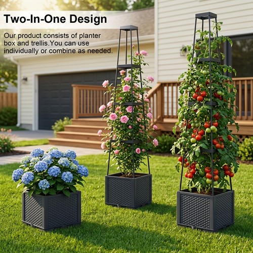 Tomato planter raised garden - raised,