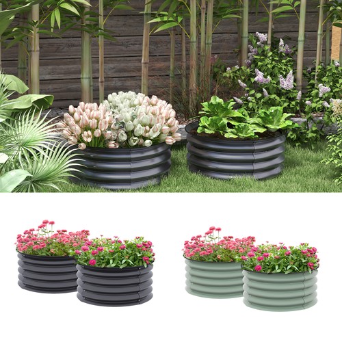 Set raised garden bed - of,