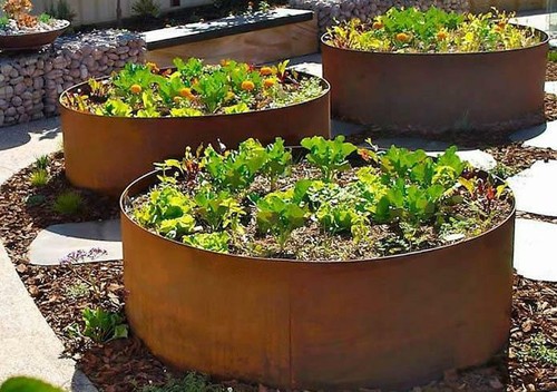 Large planter circular - planter,
