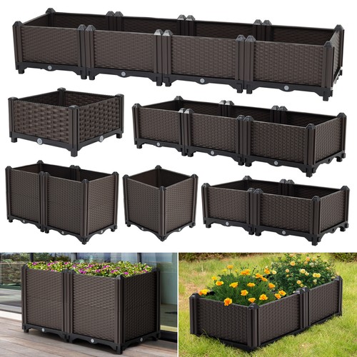 Plastic outdoor planter - outdoor,