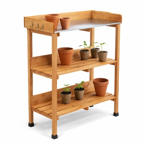 New wooden potting - new!, table