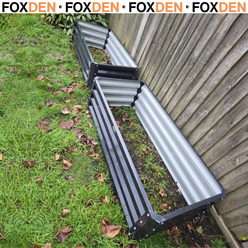 Set garden steel raised - 2,