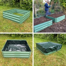 Metal Garden Raised Beds